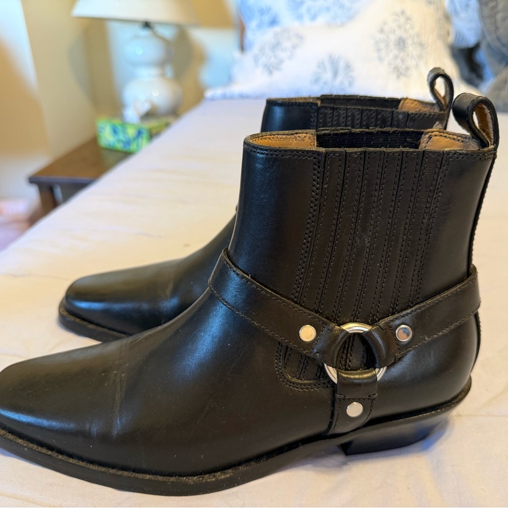 Madewell The Santiago Western Ankle Boot SZ 8.5 EUC - Picture 4 of 11